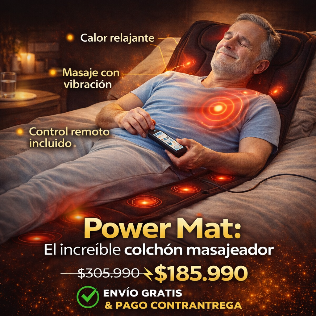 Power Mat: El increible colchón masajeador