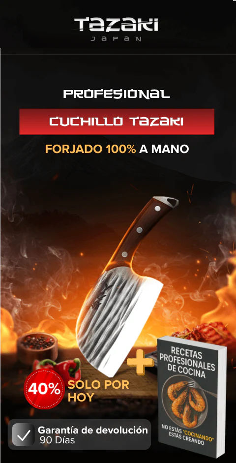 CUCHILLO  TIPO HACHA TAZAKI