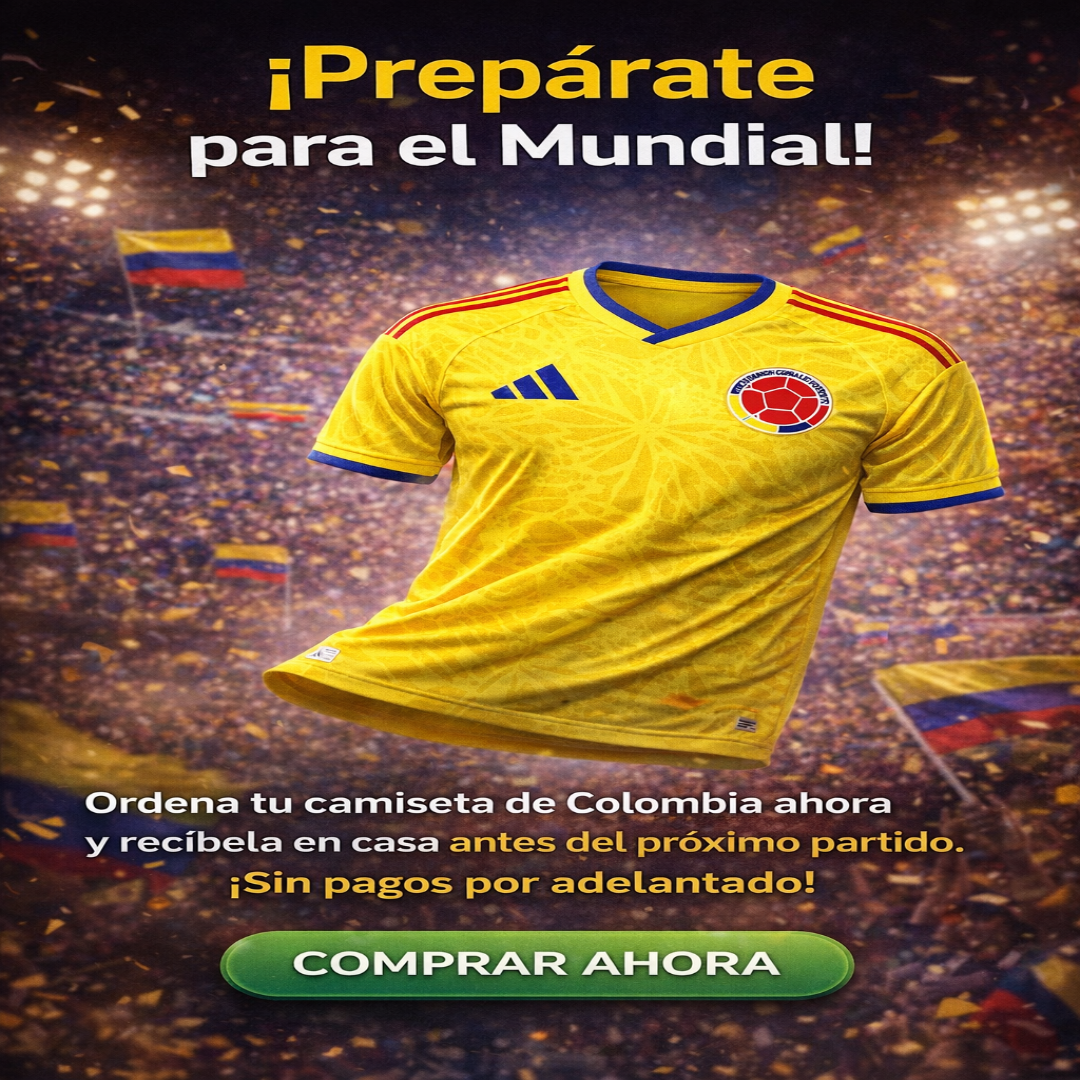 CAMISETA SELECCION COLOMBIA IMPO 1.1 FAN