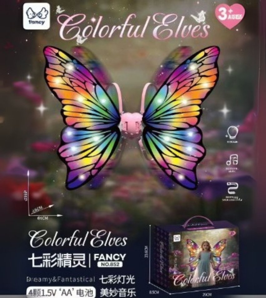 Alas LED, Brillo, música y fantasía en cada paso