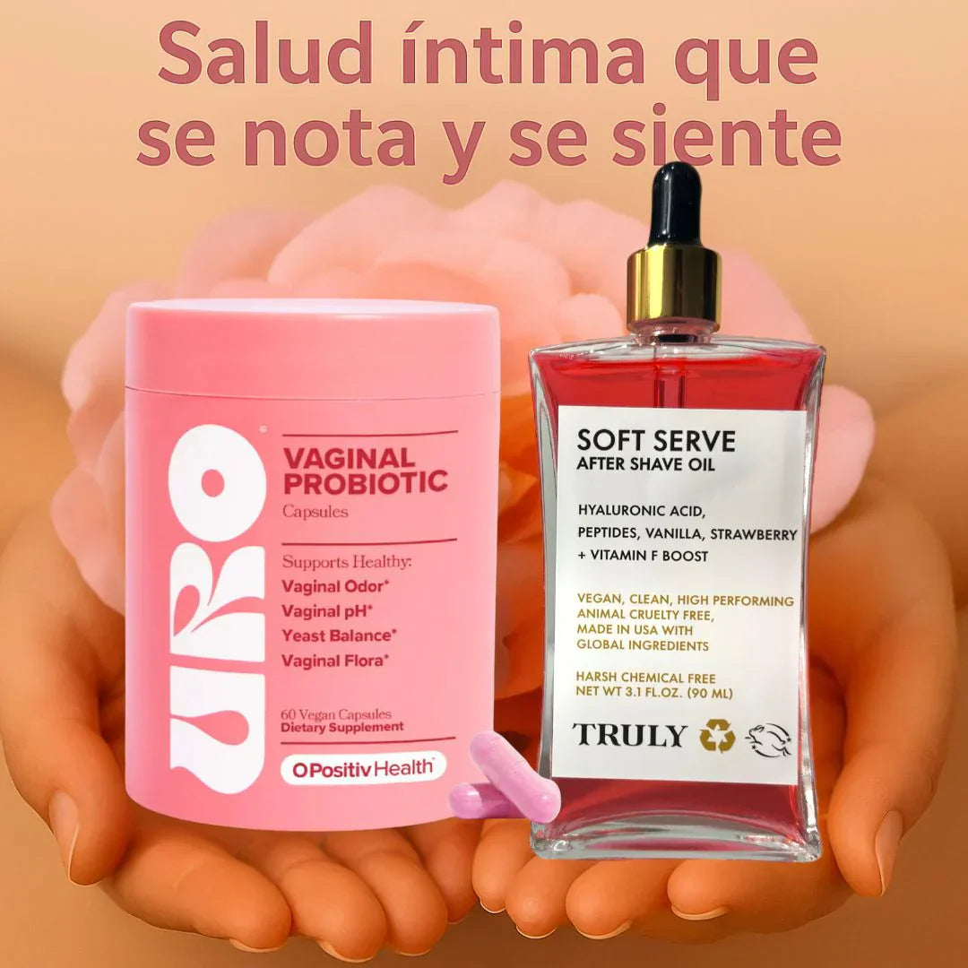 Probióticos Femeninos + Aceite Truly para zona V